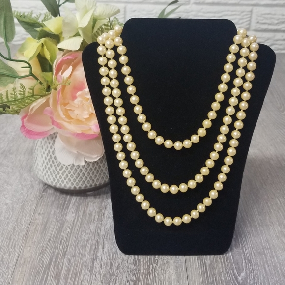 Vintage long strand of pearls - Picture 7 of 7